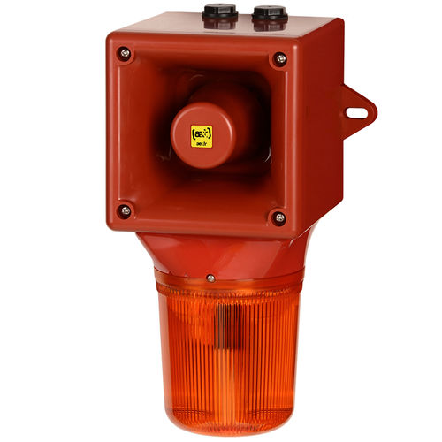 Sirene com luz LED - O530BLV2 - ae&t - IP65 / 64 tons