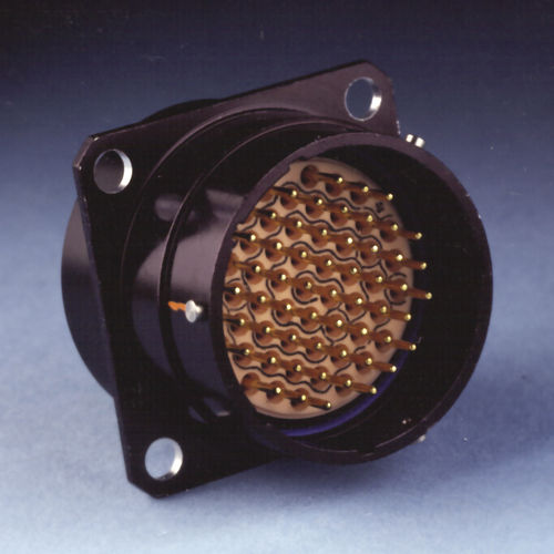 Conector para filtros - MIL-DTL-83723 series - Smiths Interconnect - de dados / circular / de liga de alumínio