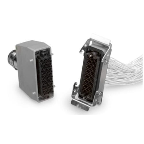Conector para forte potência - Hypermod series - Smiths Interconnect - de dados / de alimentação elétrica / híbrido