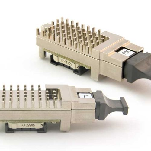 Transceptor de alta velocidade - SNAP12 - Smiths Interconnect - para fibra óptica / de 12 canais / de alto desempenho
