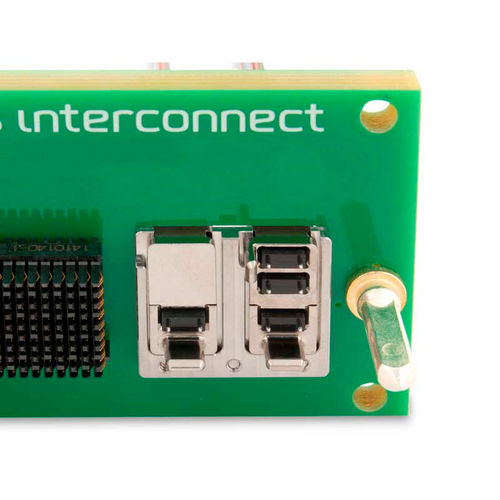 Conector de backplane - LightCONEX® - Smiths Interconnect - óptico / de fibra óptica / de encaixe