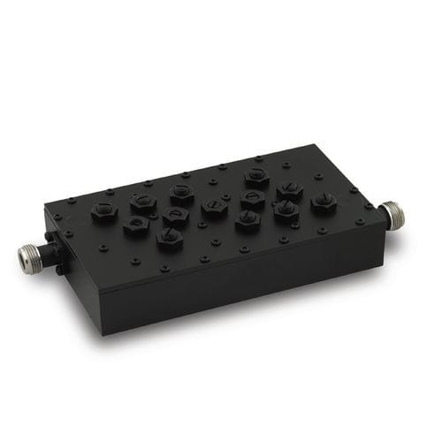 Filtro eletrônico RF - Cavity - Smiths Interconnect - passa-alta / passivo / para o setor das telecomunicações