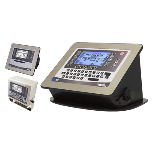 Indicador/controlador de pesagem digital - I 410 series  - PRECIA MOLEN - à prova de água / para montagem em painel