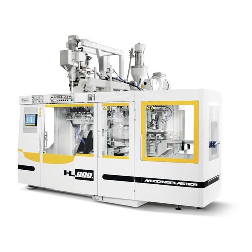 Sopradora-extrusora - HL600S/L - MECCANOPLASTICA GROUP - com uma única estação / para a indústria de embalagem