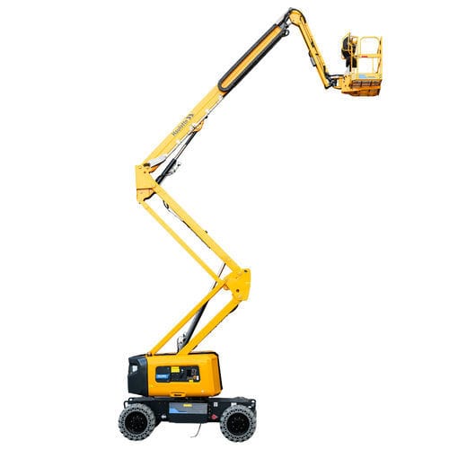 Plataforma elevatória articulada autopropelida - HA20 E - Haulotte - elétrica / para terrenos acidentados / com zero emissões