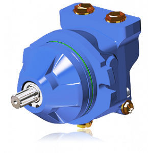 Motor hidráulico de cilindrada variável - MSI series - HYDRO LEDUC - de pistões esféricos / para circuito aberto / com redutor