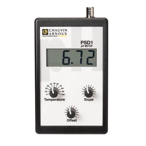 Medidor de pH portátil - PSD 21 - CHAUVIN ARNOUX - de laboratório / digital