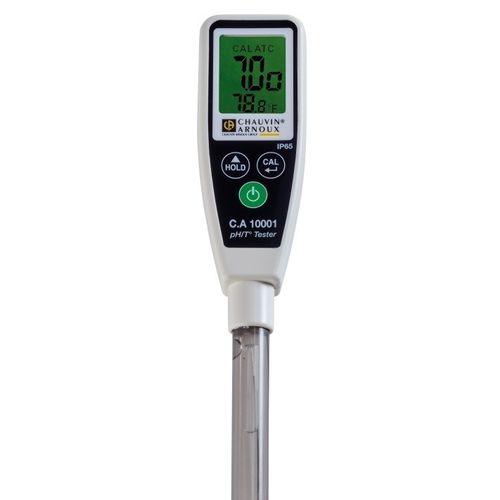 Medidor de pH portátil - CA 10001 - CHAUVIN ARNOUX - de laboratório / de água / impermeável