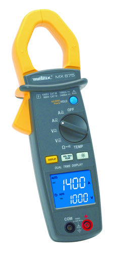 Multímetro tipo pinça digital - MX 675 - CHAUVIN ARNOUX - portátil