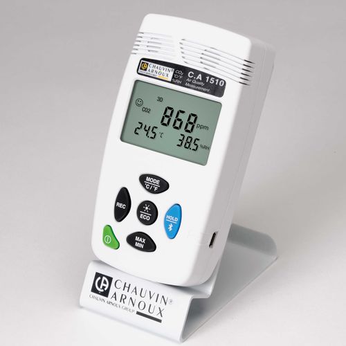 Instrumento de medição da qualidade do ar interno - CA 1510 - CHAUVIN ARNOUX - CO2 / com Bluetooth