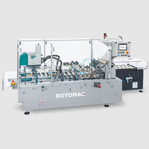 Encartuchadora horizontal - 505 - Rotomac S.r.l. - para a indústria alimentícia / automática