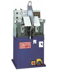 Prensa para terminais para botas - CT FORMA  - SAGITTA Officina Meccanica S.p.A. - semiautomática / pneumática