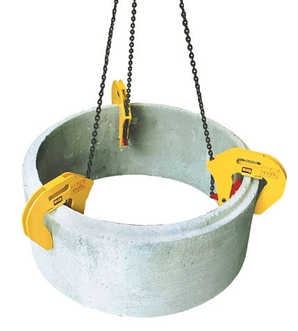 Garra de elevação para materiais de construção - Topal™ - TRACTEL - vertical / manual