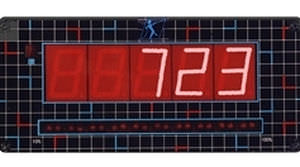 Display numérico - TRACTEL - de 7 segmentos / de 5 dígitos / para sensor de força