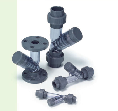Filtro para líquidos - EY series - Shie Yu Machine Parts Industrial Co., Ltd. - com tela / em PVC / com encaixe de rosca
