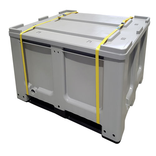 Caixa-palete em PEHD - 1120 series - CEMO - de armazenamento / de transporte / para produtos perigosos