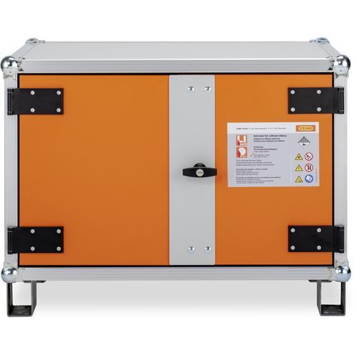 Armário de segurança - 8/5 Eco lockEX® - CEMO - com pés / com 2 portas / com portas de bater