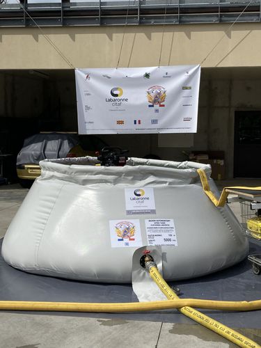 Tanque de armazenamento de água - LABARONNE - CITAF - de armazenamento de água potável / buffer / de recuperação de efluentes