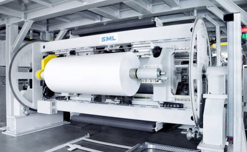 Enroladeira de filme plástico - ECOFLEX Series - SML Maschinengesellschaft - para linha de extrusão