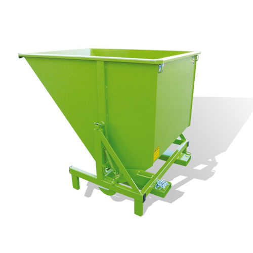 Caçamba autobasculante para resíduos - GIO series - GOUBARD - para empilhadeira / para produtos a granel / com rodas