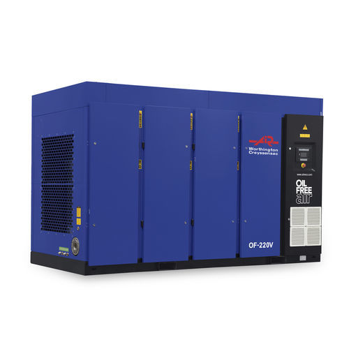 Compressor sem óleo - OF 75-220 - Worthington Creyssenssac - de parafuso / de ar / elétrico