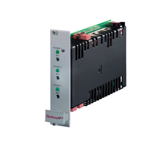 Fonte de alimentação elétrica rack de 19" - 13103-016 - nVent Schroff GmbH - 3U / CC/CC / com múltiplas saídas