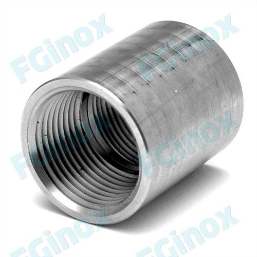 Luva com rosca - M12B - FG INOX - em aço inoxidável