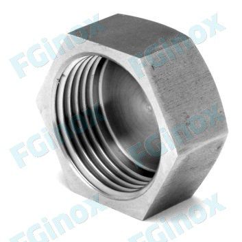 Tampão hexagonal - BF100G - FG INOX - de cabeça sextavada / com rosca / fêmea
