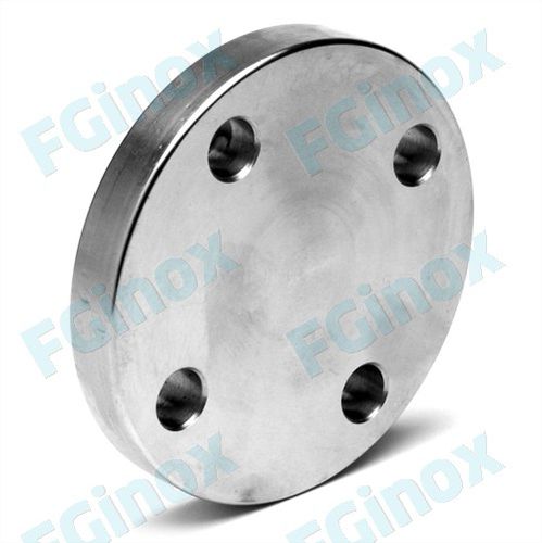 Flange para tubos - 2TP10  - FG INOX - em aço inoxidável / cego
