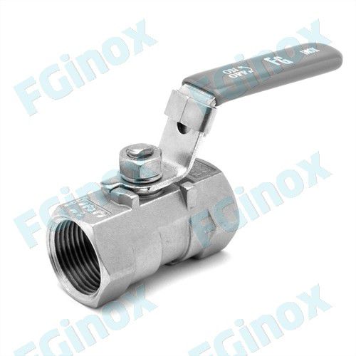 Válvula de esfera - 4RBRF12 - FG INOX - de alavanca / fêmea-fêmea / monobloco