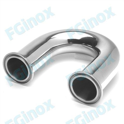 Conexão hidráulica - 4CLAMPC18104 - FG INOX - flangeada / em U / em aço inoxidável