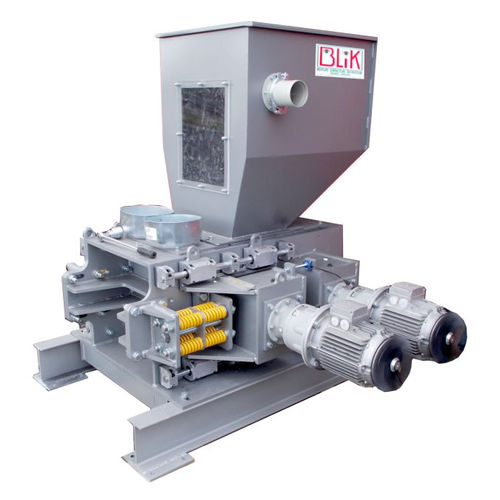 Moinho para resíduos - CYLMA-400 - BLIK - de rolos / horizontal / de corte fino