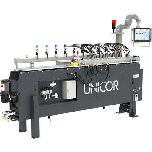 Máquina de corrugar tubos para a produção de tubos estriados - UC 15 Vario - UNICOR GmbH  - para tubos estriados de paredes simples / para linha de extrusão / para a indústria automotiva