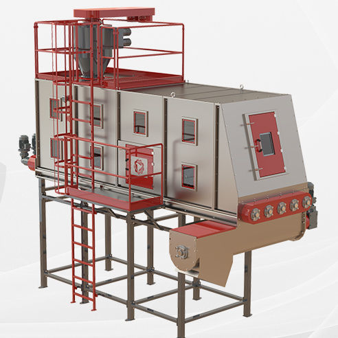 Silo em aço-carbono - Üstün is Makina Sanayi Ticaret Ltd. Sti. - horizontal