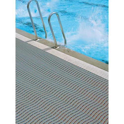 Grade de piso em polietileno - SOFT STEP series - IDS - robusta / antiderrapante / para zona úmida