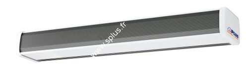 Cortina de ar quente - RID series - S.PLUS - horizontal / com aquecimento elétrico