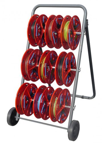 Desenrolador manual - NOVOQUAD - CABLE EQUIPEMENTS - de cabos / móvel
