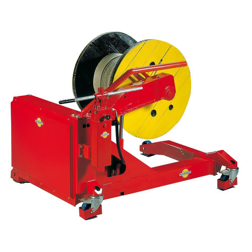 Desenrolador para carretel - BOBMAT/S - CABLE EQUIPEMENTS - motorizado / móvel