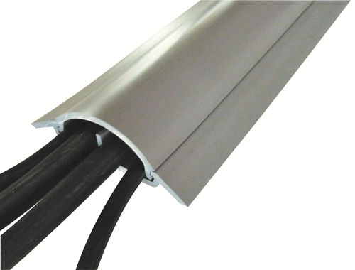 Protetor de cabos a fixar no piso - TOP 10 series  - CABLE EQUIPEMENTS - em PVC