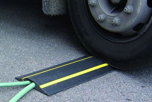 Protetor de cabos para passagem de veículos - VOLGA 30J - CABLE EQUIPEMENTS - a fixar no piso
