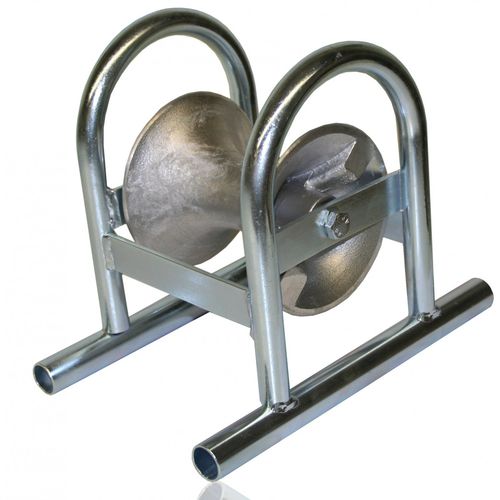Polia de rolos - PL1AC010 - CABLE EQUIPEMENTS - para cabos / em aço inoxidável