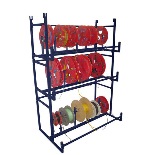 Dispensador de cabos - BOBI-MIXTE - CABLE EQUIPEMENTS - manual / para bobinas / de três níveis