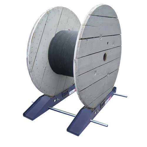 Desenrolador para carretel - POLY1500  - CABLE EQUIPEMENTS - de rolos / portátil