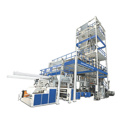 Linha de extrusão de 5 camadas - Baron POD - Windsor Machines Limited  - de filmes planos / para termoplásticos