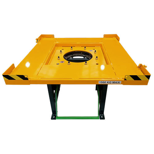 Mesa rotativa indexadora mecânica - PT150-120-120-625-3706-1 - MANERGO - acionada por motor / horizontal