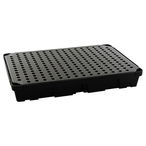 Bacia de contenção multiusos - BPJ100 - MANERGO - para prateleira / para bidons / PELBD