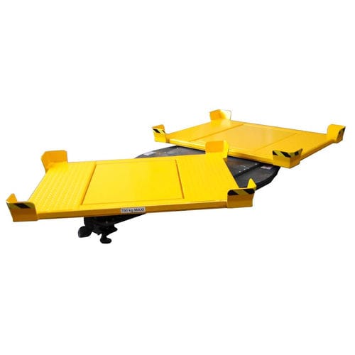 Mesa rotativa indexadora manual - PTT - MANERGO - horizontal / para carga pesada / sob medida