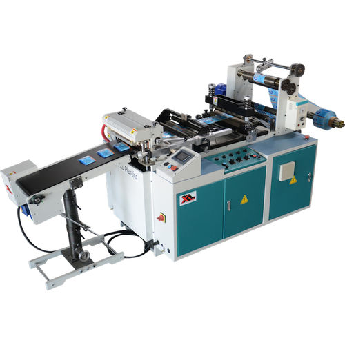 Máquina de corte com faca rotativa - LBL 300 Delta - XL Plastics - para PVC / de etiquetas / de puncionamento