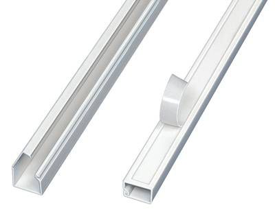 Canaleta para cabos - GI-M - SES-STERLING - em PVC / rígida