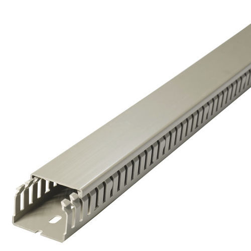 Canaleta para cabos - GF-DIN-A7/5 - SES-STERLING - em PVC / ranhurada